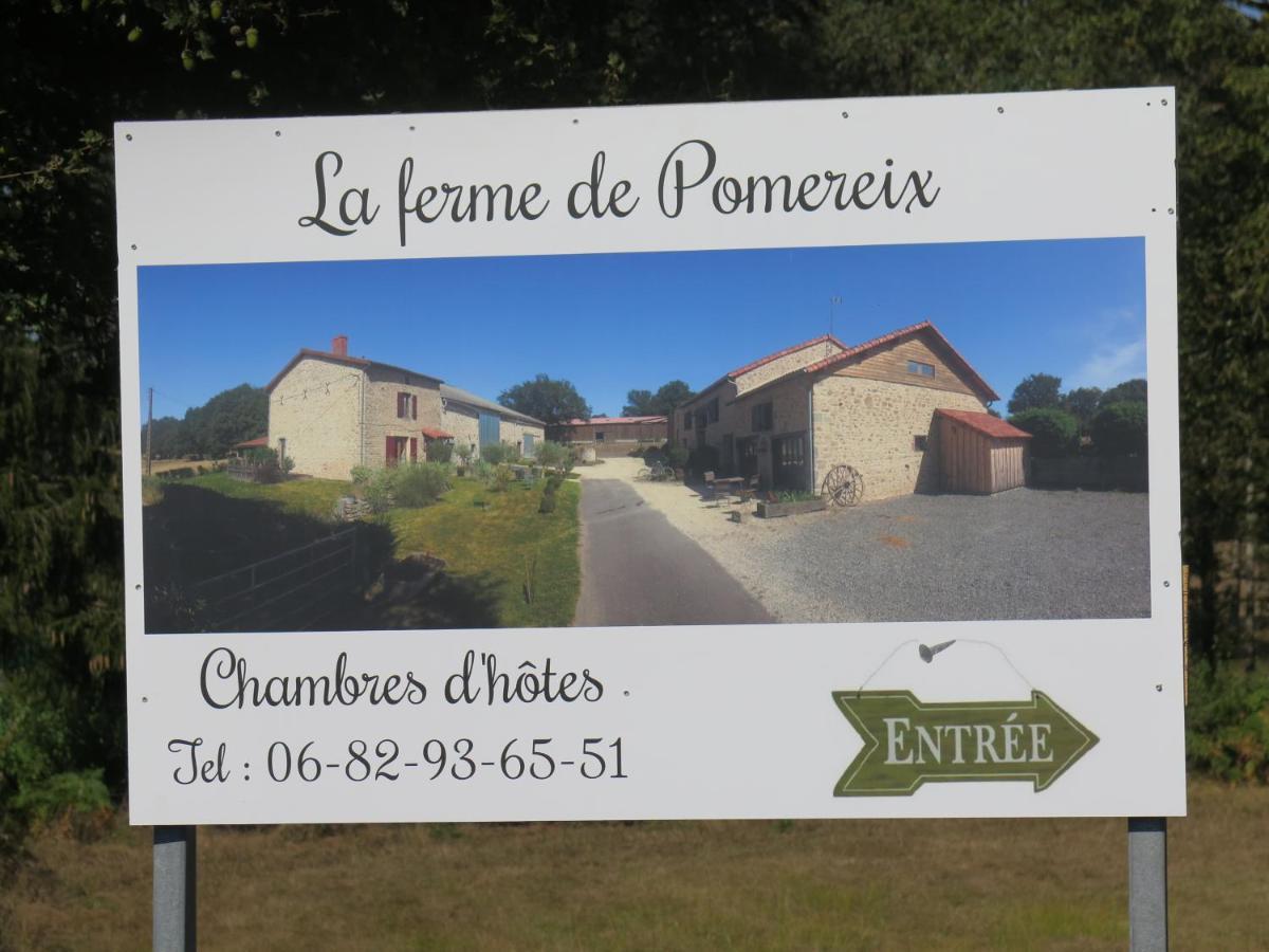 La Ferme De Pomereix Le Dorat Екстер'єр фото